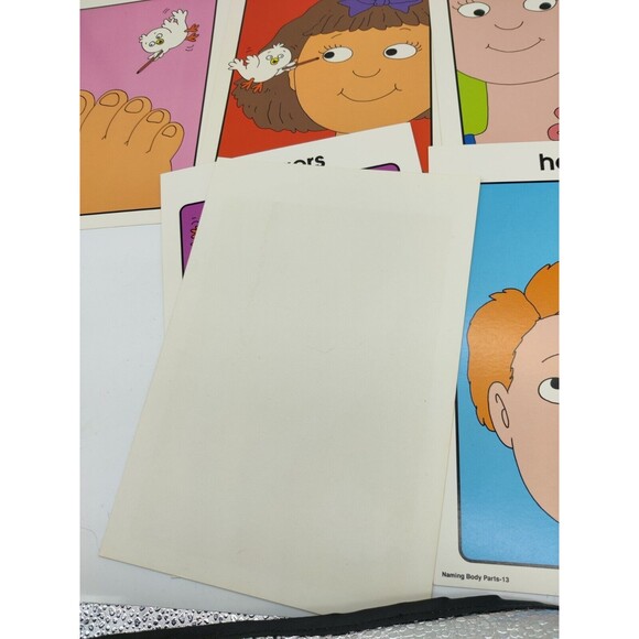 Vintage Trend Look N Do Lets Exercise 16 Laminated Activity Card Set 1991 - Picture 10 of 12